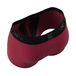 Мужские анатомические боксеры из хлопка с сеткой Anatomic Classic Light Black Series бордовый