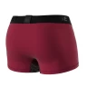 Мужские анатомические боксеры из хлопка с сеткой Anatomic Classic Light Black Series бордовый S