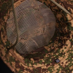 Панама тактична Сітка з регулятором ріп-стоп з Велкро піксель Хижак G-0822