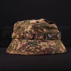Панама тактична Сітка з регулятором ріп-стоп з Велкро піксель Хижак G-0822