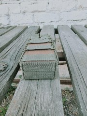 Підсумок тактичний АК моллі на 2 магазини пластик хакі