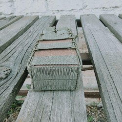 Подсумок тактический АК молли на 2 магазина пластик хаки