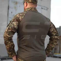 Убакс боевая рубашка CoolPass хаки Хищник пиксель G-0822