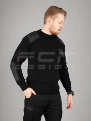 Светр під горло формений Чорний