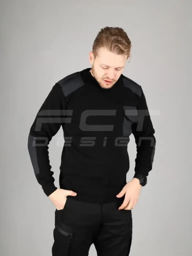 Светр під горло формений Чорний 44 44