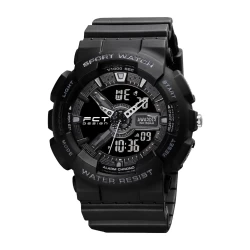 Часы наручные FCT DESIGN Model 001 Черные