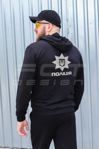 Спортивный костюм Полиции черный 42