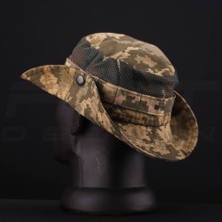 Панама тактическая Пиксель ВСУ с сеткой