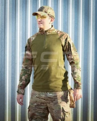 Убакс бойова сорочка утеплена Термофліс мультикам