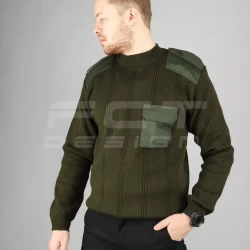 Свитер под горло форменный Олива