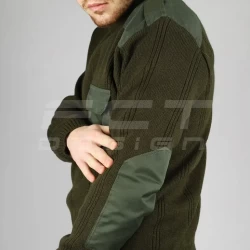 Свитер под горло форменный Олива