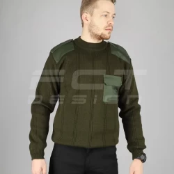 Свитер под горло форменный Олива