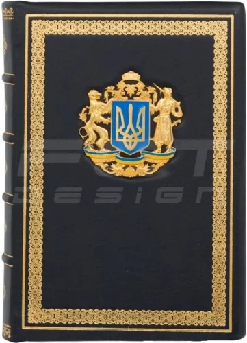 Блокнот щоденник Герб преміум А5 14,8х21 см 14,8х21 см