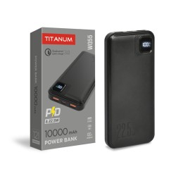 Повербанк 10000mAh TITANUM WQ55 22.5W Чорний