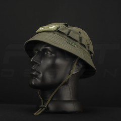 Панама тактична ріп-стоп з велкро хакі