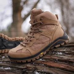 Черевики тактичні демісезонні FCT Штумер мембрана GoreTex Койот