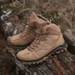 Ботинки тактические демисезонные FCT Штумер мембрана GoreTex Койот