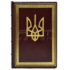 Блокнот щоденник Тризуб преміум А5