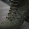 Черевики зимові Урбан мембрана Gore-Tex з гідрофобного нубуку Хакі  39 39