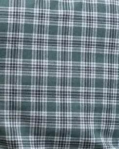 Тканина костюмна світло-зелена клітинка
