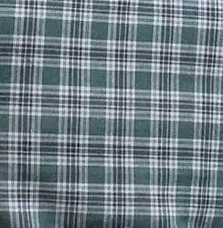 Тканина костюмна світло-зелена клітинка