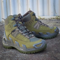 Черевики тактичні Ванеда 1192-1 V-Clutch Pro мембрана GoreTex нубук хакі