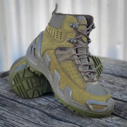 Ботинки тактические Ванеда 1192-1 V-Clutch Pro High On Duty мембране GoreTex нубук хаки