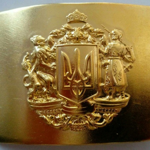 Бляха тризуб Козак-пряжка Герб