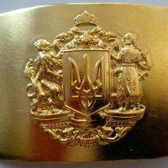 Бляха тризуб Козак-пряжка Герб