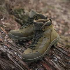 Черевики тактичні демісезонні FCT Штумер мембрана GoreTex Хакі