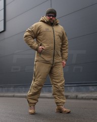 Зимовий костюм 7 шар Водовідштовхувальний G-Loft Койот