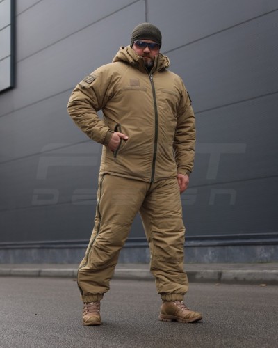 Зимний костюм 7 слой Водоотталкивающий G-Loft Койот 40-42/3
