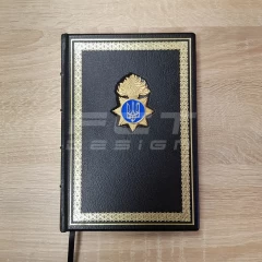 Блокнот щоденник НГУ преміум А5