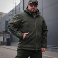 Куртка тактическая зимняя Хантер Канвас Хаки