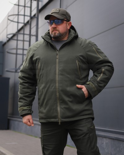 Куртка тактическая зимняя Хантер Канвас Хаки 40-42/3