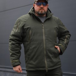 Куртка тактическая зимняя Хантер Канвас Хаки