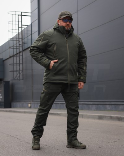 Куртка тактическая зимняя Хантер Канвас Хаки 40-42/3