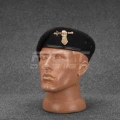 Берет ВСУ Танковых войск Капля черная в сборе