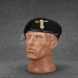 Берет ВСУ Танковых войск Капля черная в сборе