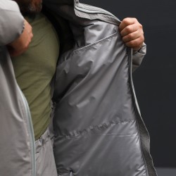 Зимний костюм 7 слой Водоотталкивающий G-Loft Серый