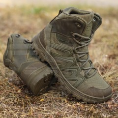 Черевики тактичні Урбан мембрана хакі