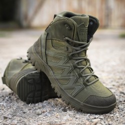 Ботинки тактические Урбан на мембране Хаки