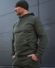 Спортивний костюм хакі тринитка