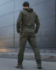 Спортивний костюм хакі тринитка