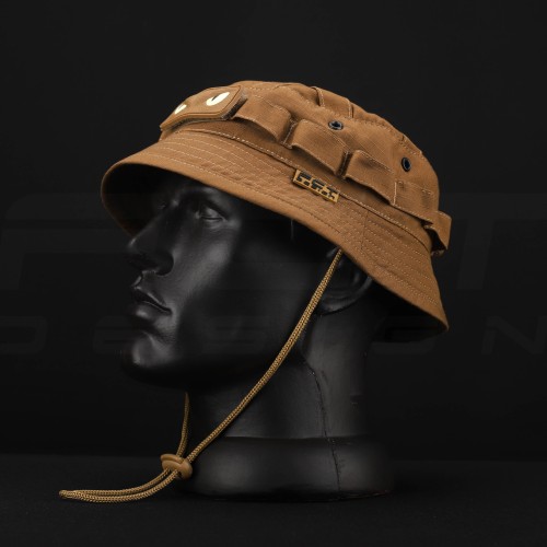 Панама тактична ріп-стоп з велкро койот 56 56