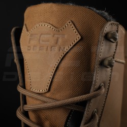 Берці тактичні зимові Енерджі шкіра Краст койот на хутрі