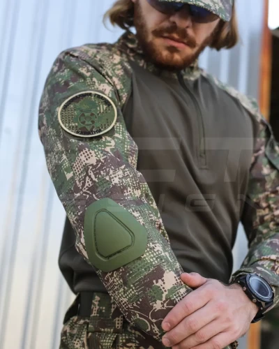 Убакс бойова сорочка CoolPass antistatic Хижак з налокітниками 44 44