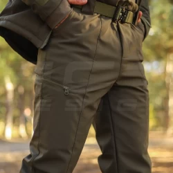 Брюки зимние Софтшелл хаки