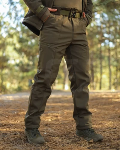 Штани зимові Софтшелл хакі 40-42/3 40-42/3
