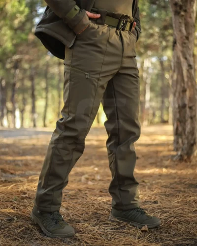 Штани зимові Софтшелл хакі 40-42/3 40-42/3